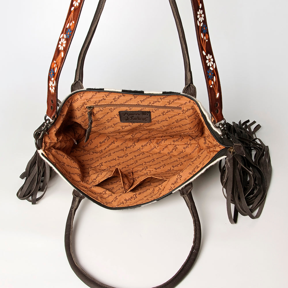 LC-ADBGZ370B Crossbody Genuine Western Leather Women Bag