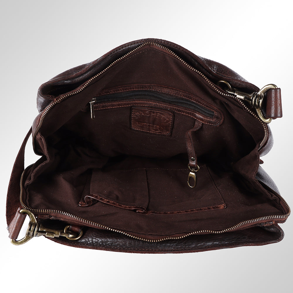 SWC131BRN Tote Genuine Leather women bag western Bag