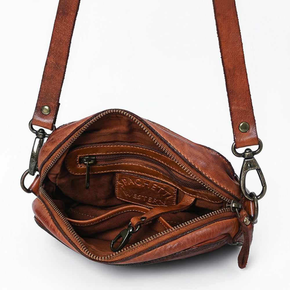 SWC166 Small Black Star Crossbody
