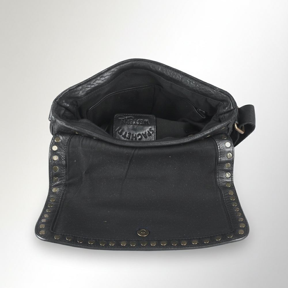 SWC198 Valmonte - Riveted Messenger Bag