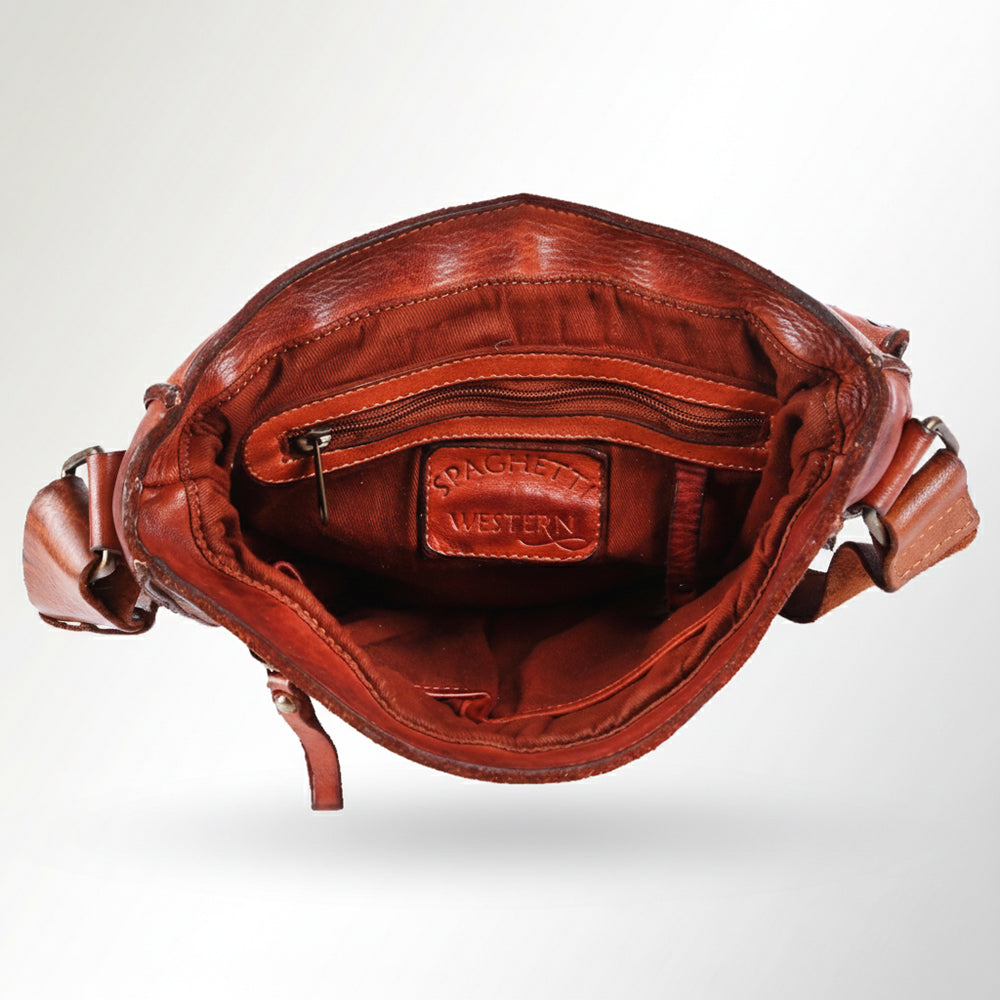 SWC198 Valmonte - Riveted Messenger Bag