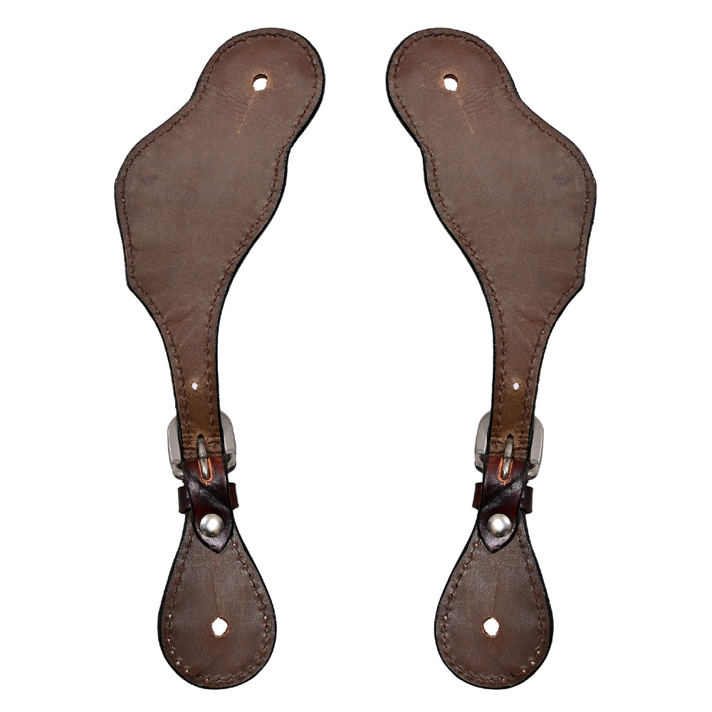 BER246-Western American Leather Spur Strap