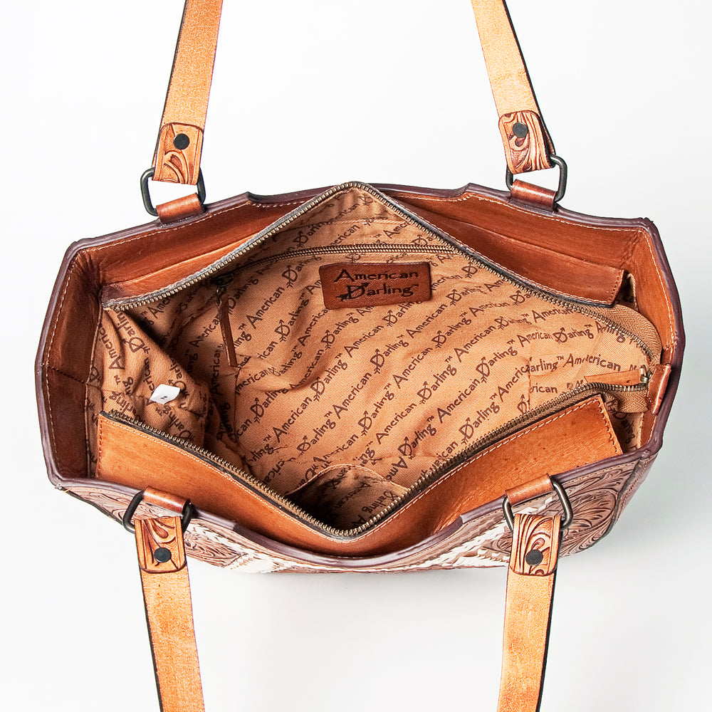 LC-ADBGZ609 Tote Genuine Western Leather Women Bag