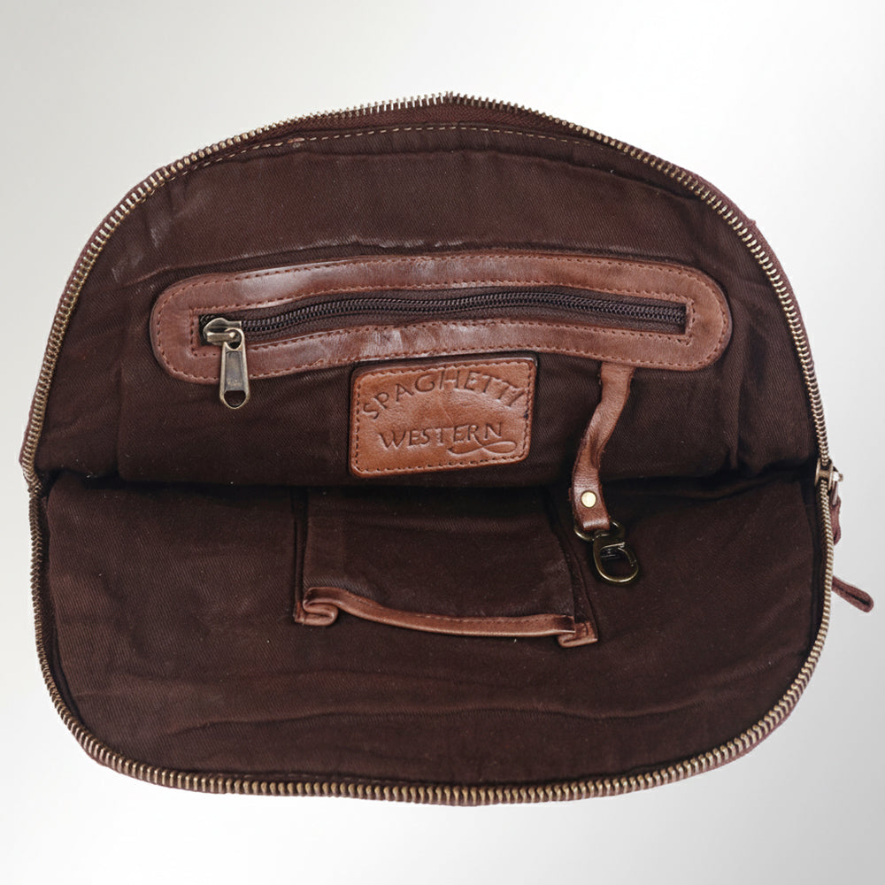 SWC123 Heritage Diamond-Stitch Dome Tote