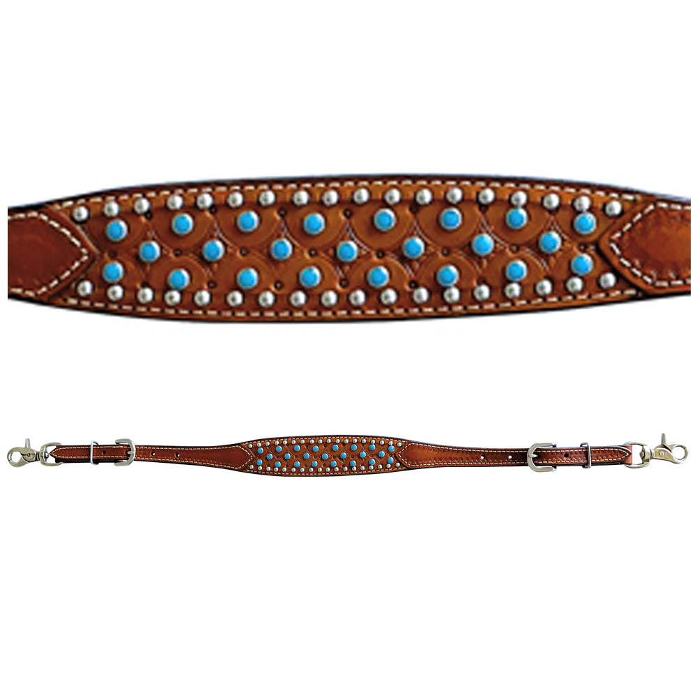 BER259-Western Leather Wither Straps