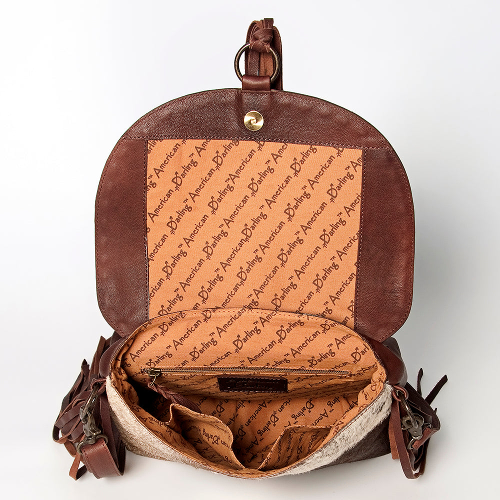 LC-ADBGZ616 Messenger Genuine Western Leather Women Bag