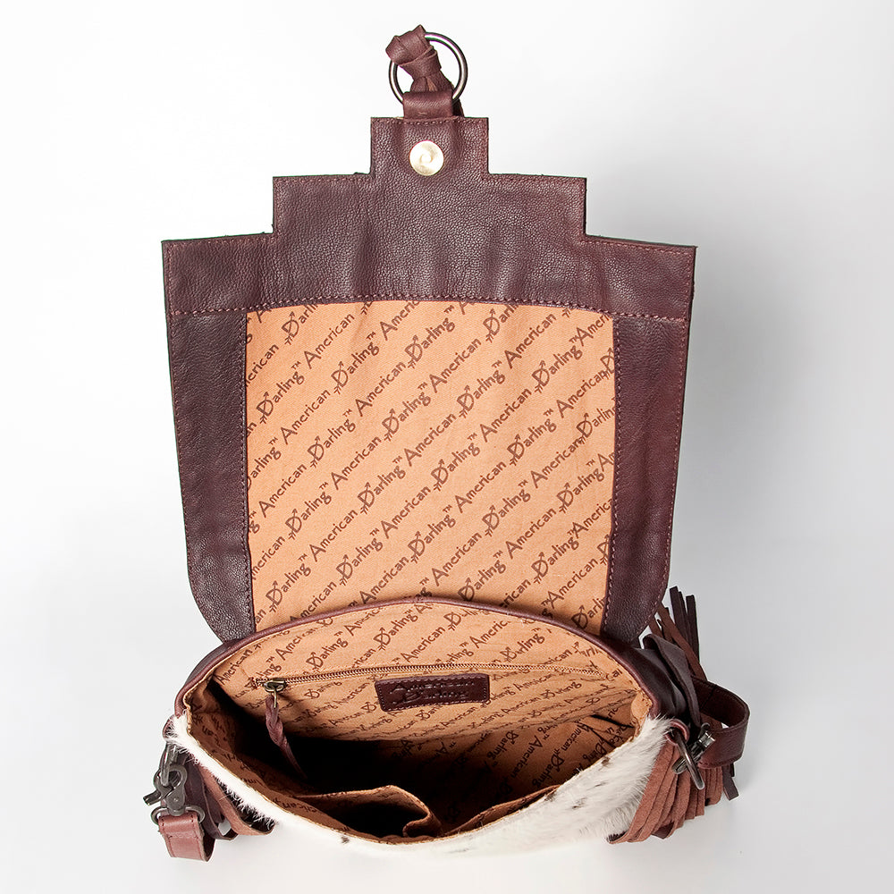 LC-ADBGZ617A Messenger Genuine Western Leather Women Bag