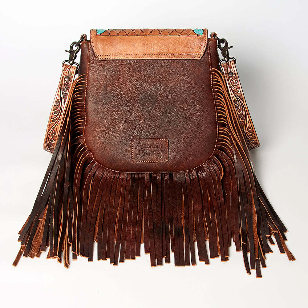 LC-ADBGZ479C Messenger Genuine Western Leather Women Bag