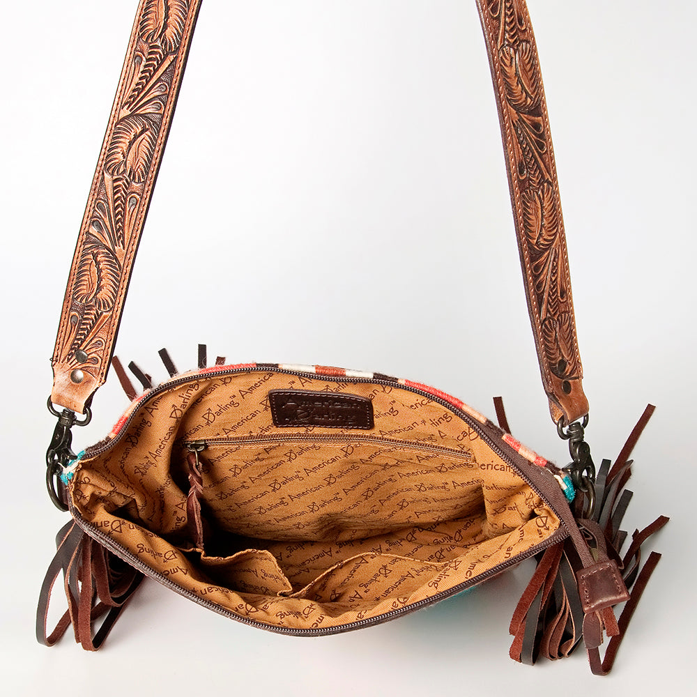 LC-ADBGZ574A Crossbody Genuine Western Leather Women Bag