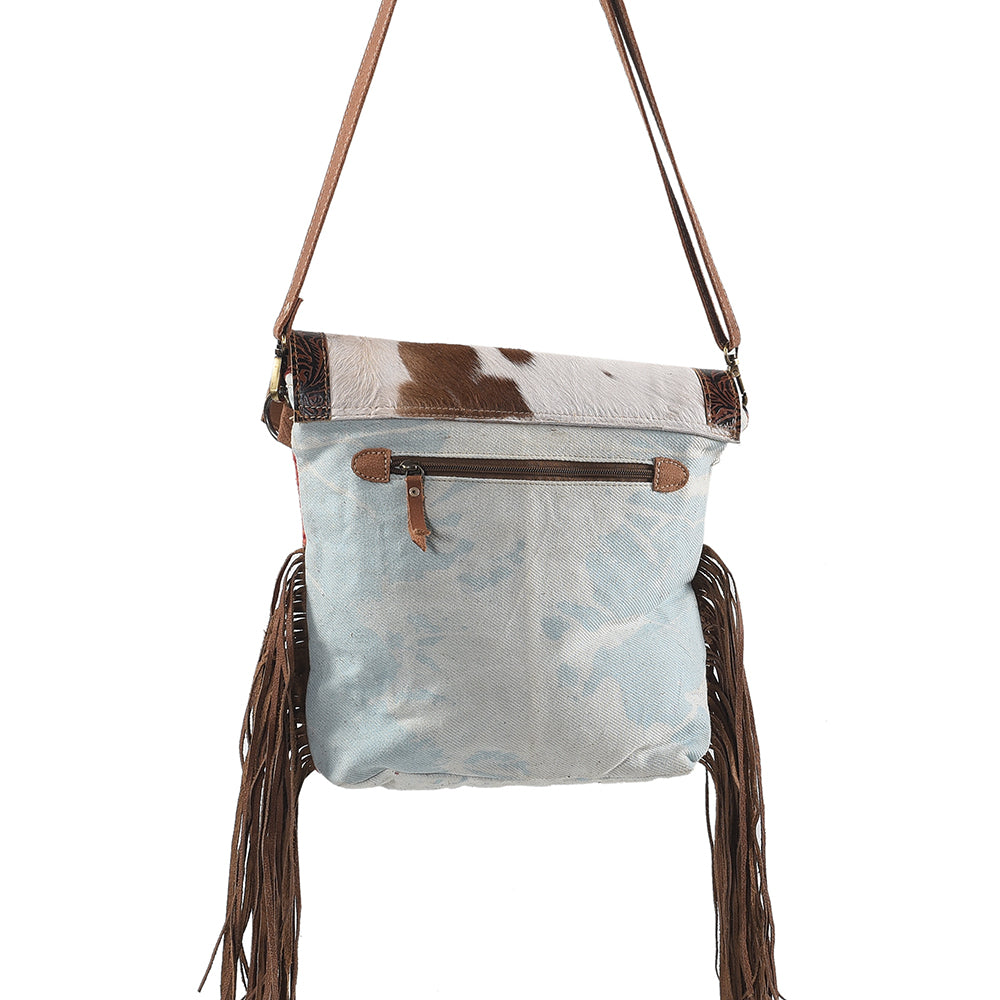 LC-KB119 Crossbody Upcycled Canvas Ladies Bag