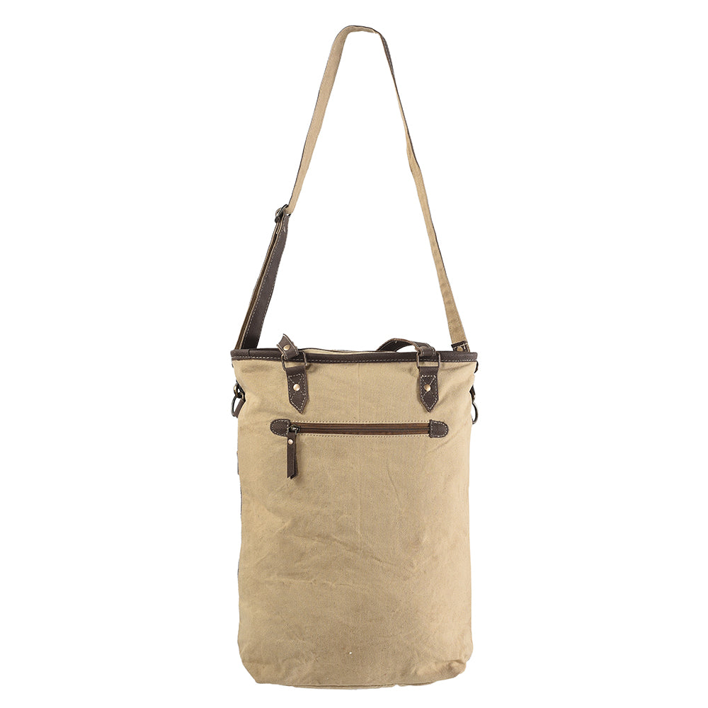 LC-KB161 Tote Upcycled Canvas Ladies Bag