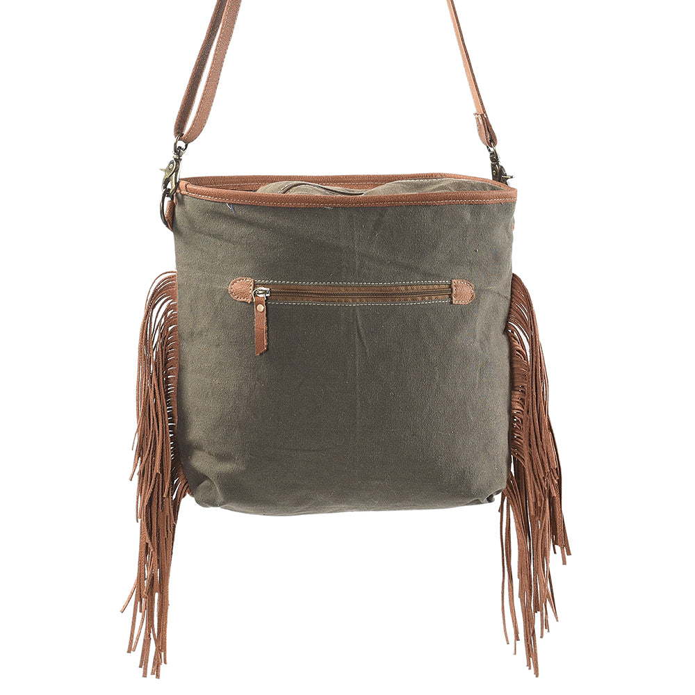 LC-KB209 Crossbody Upcycled Canvas Ladies Bag
