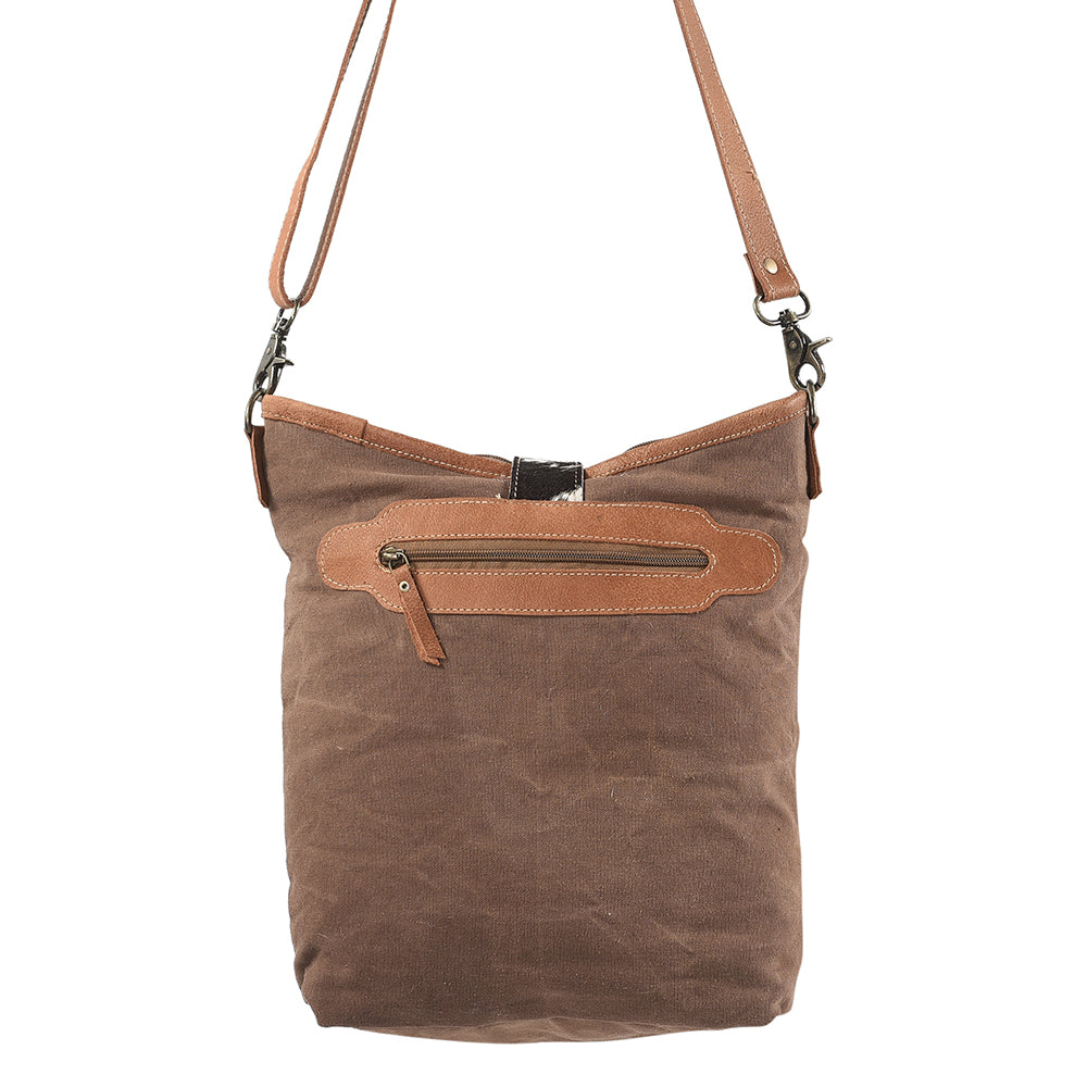 LC-KB212 Large Crossbody Upcycled Canvas Ladies Bag