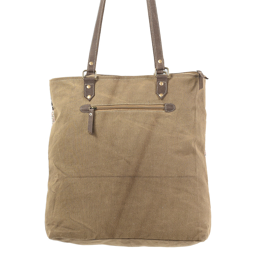LC-KB214 Tote Upcycled Canvas Ladies Bag