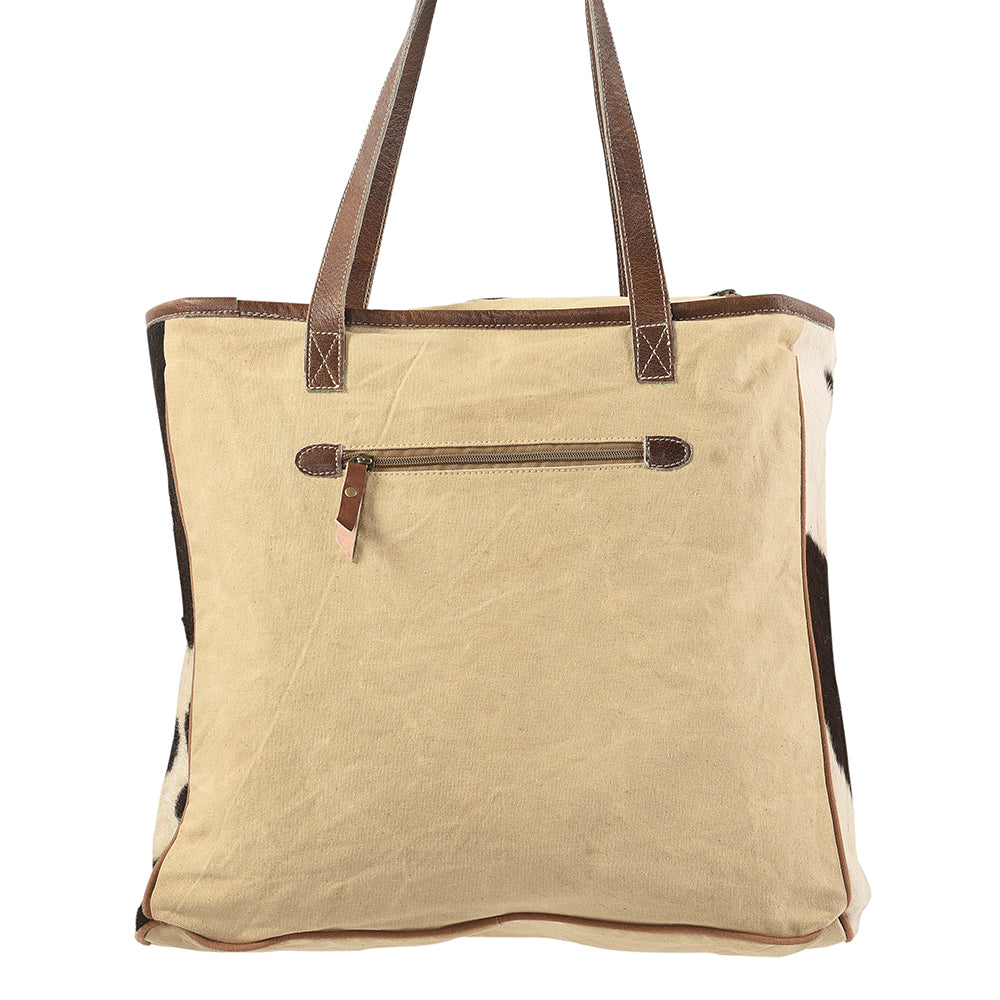 LC-KB221 Tote Upcycled Canvas Ladies Bag