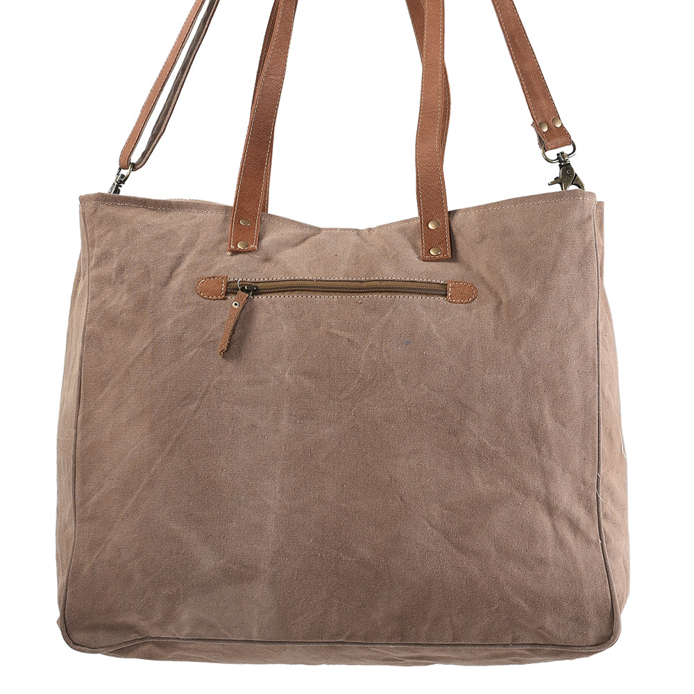 LC-KB249 Tote Upcycled Canvas Ladies Bag