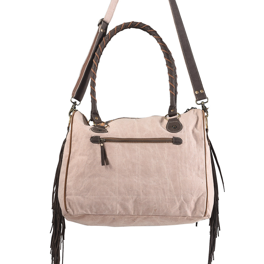 LC-KB253 Tote Upcycled Canvas Ladies Bag