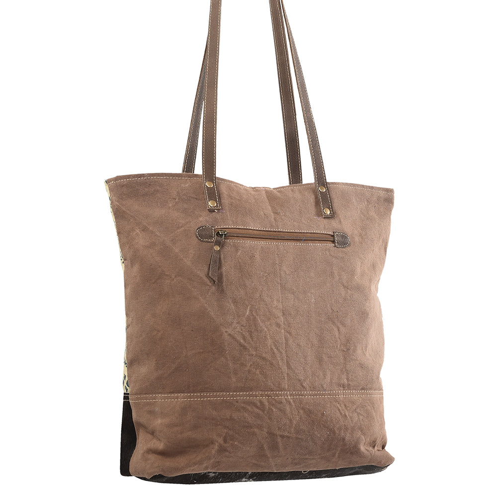 LC-KB286 Tote Upcycled Canvas Ladies Bag