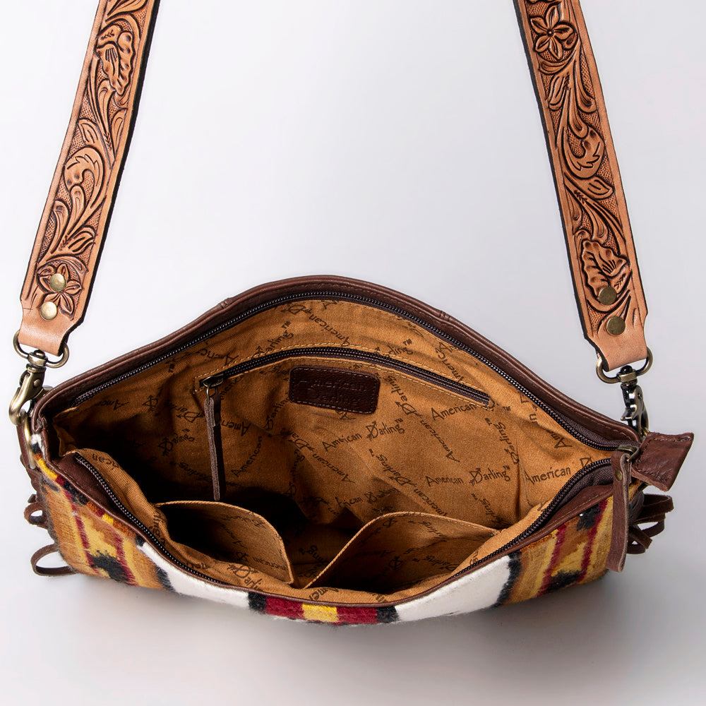 LC-ADBGA266 Crossbody Genuine Western Leather Women Bag