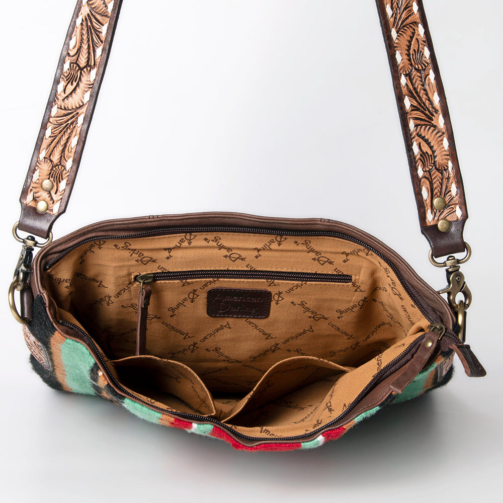 LC-ADBGA268 Crossbody Genuine Western Leather Women Bag