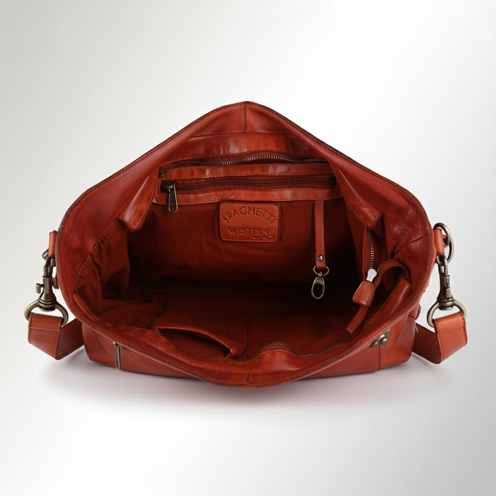 SWC180 Fiorente - Full Grain Leather Shoulder Bag