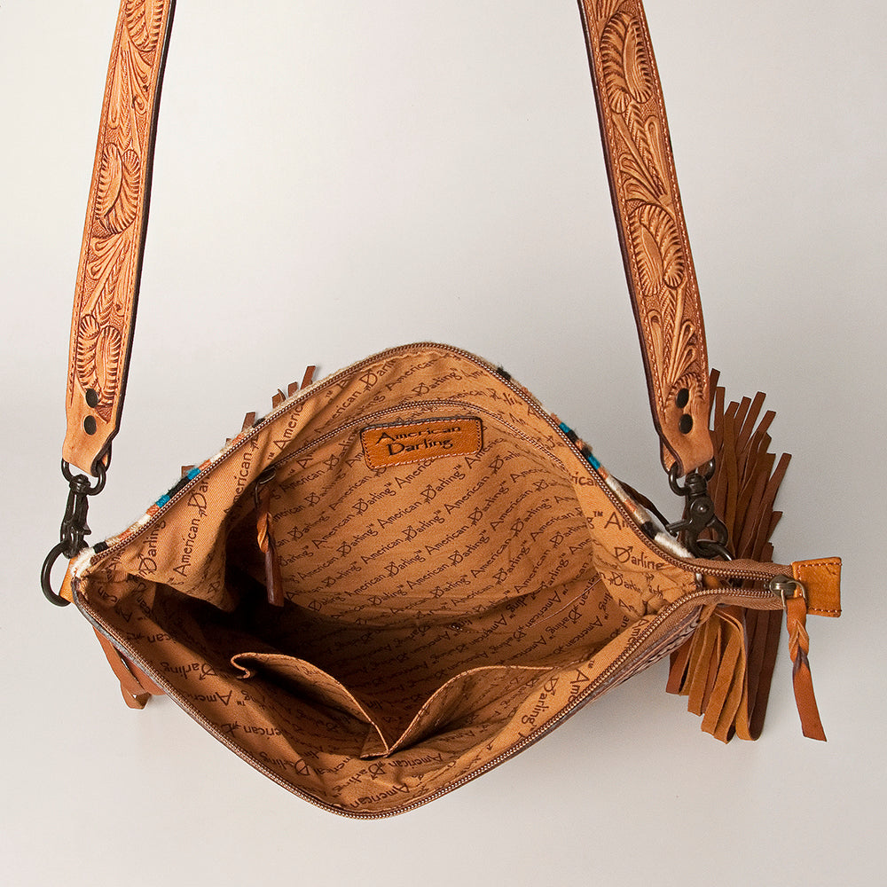 LC-ADBGZ640 Crossbody Genuine Western Leather Women Bag