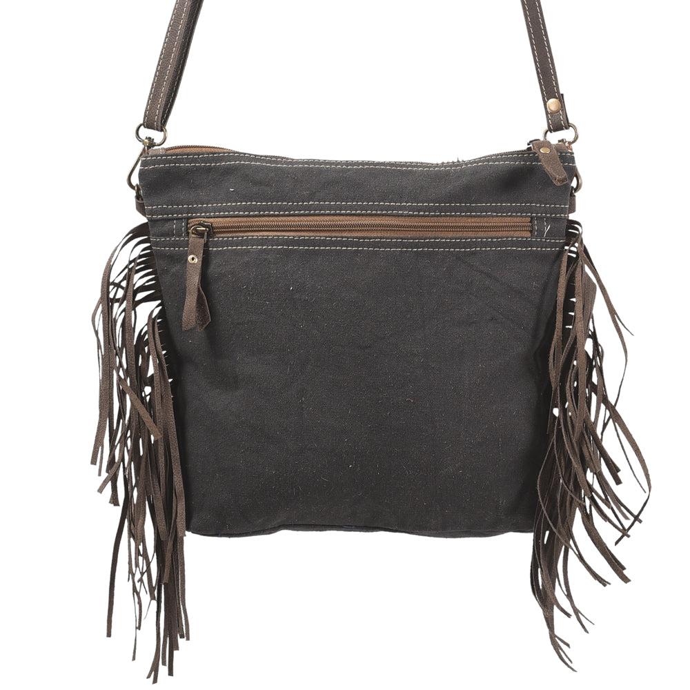 LC-KB350 Crossbody Upcycled Canvas Ladies Bag