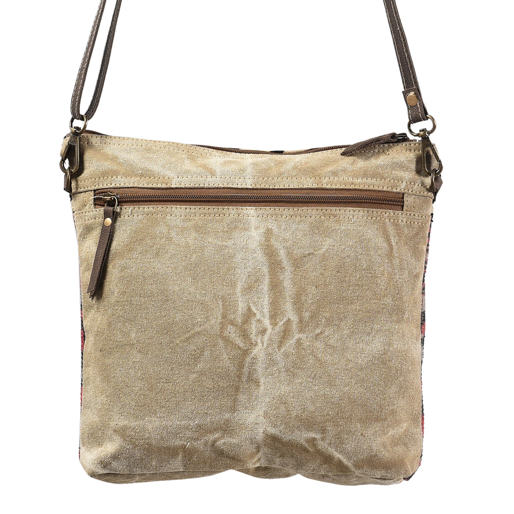 LC-KB354 Crossbody Upcycled Canvas Ladies Bag