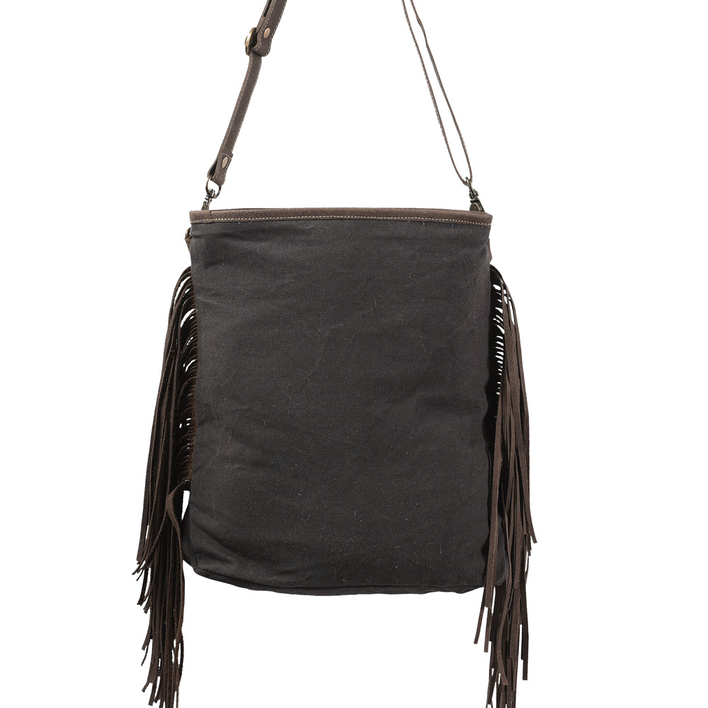 LC-KB365 Large Crossbody Upcycled Canvas Ladies Bag