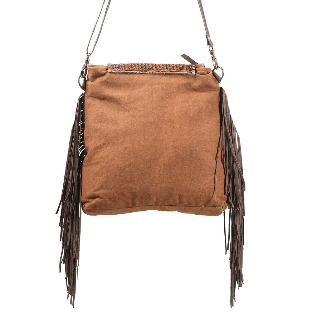 LC-KB372 Messenger Upcycled Canvas Ladies Bag
