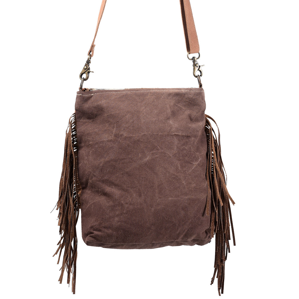 LC-KB393 Messenger Upcycled Canvas Ladies Bag