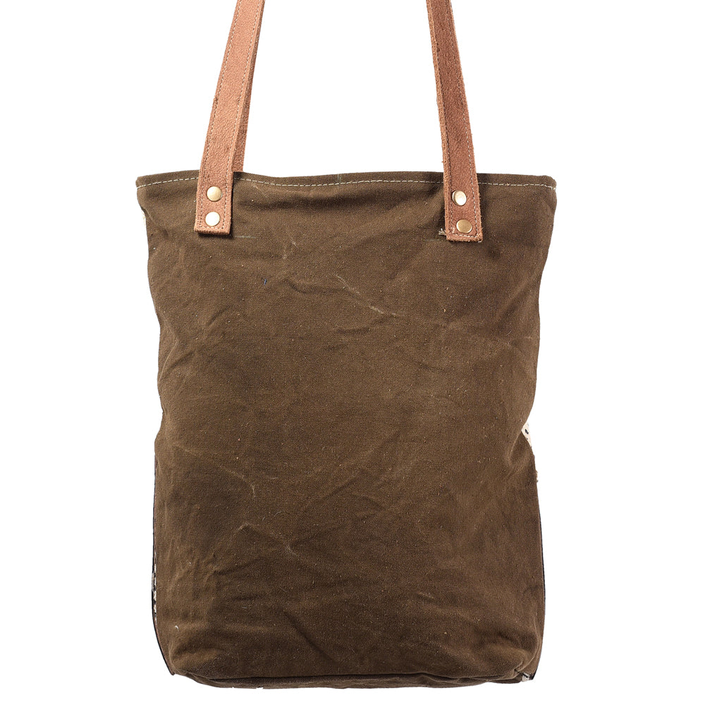 LC-KB394 Tote Upcycled Canvas Ladies Bag