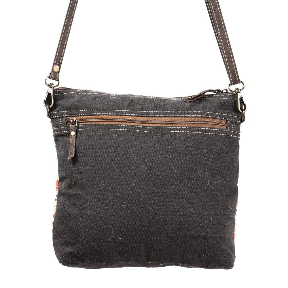 LC-KB395 Crossbody Upcycled Canvas Ladies Bag