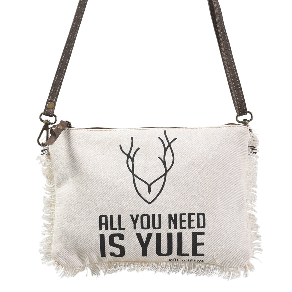 LC-KB407 Crossbody Upcycled Canvas Ladies Bag