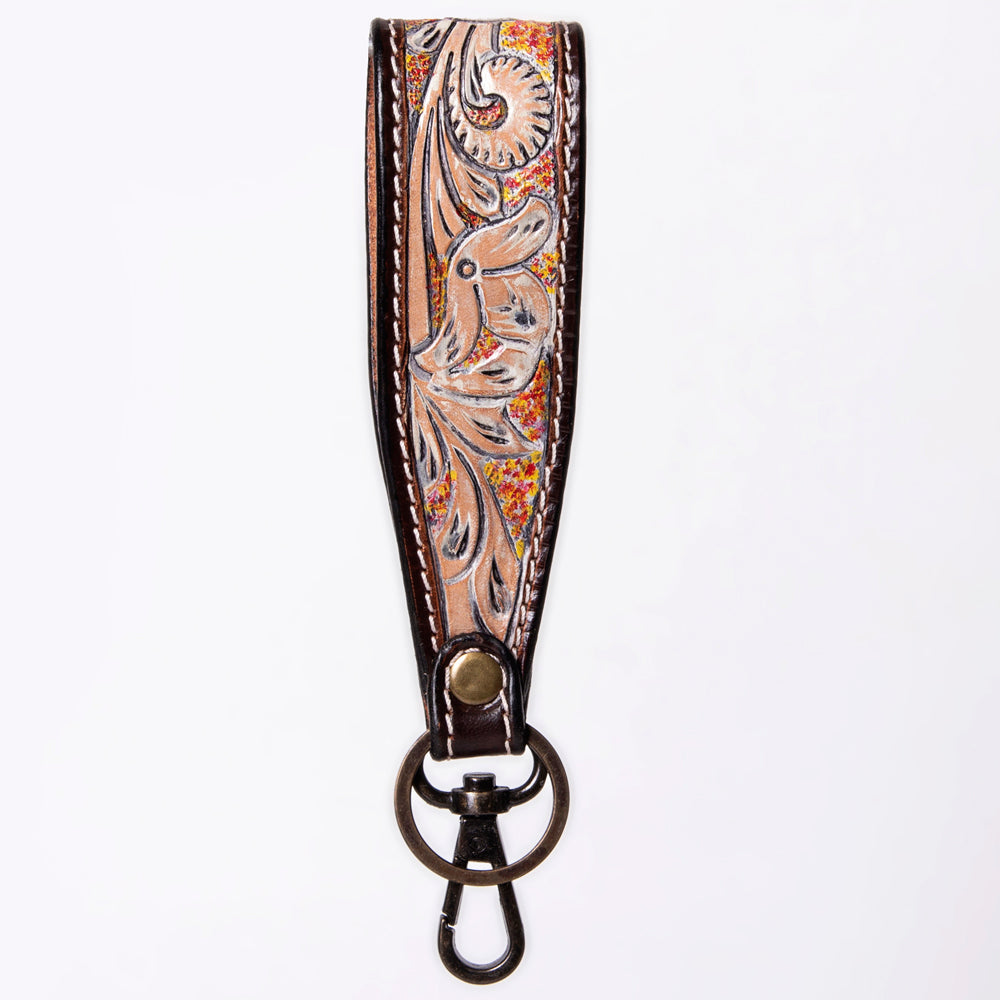 LC-ADWSF126H Genuine Leather Handle Strap For Wristlet Bags