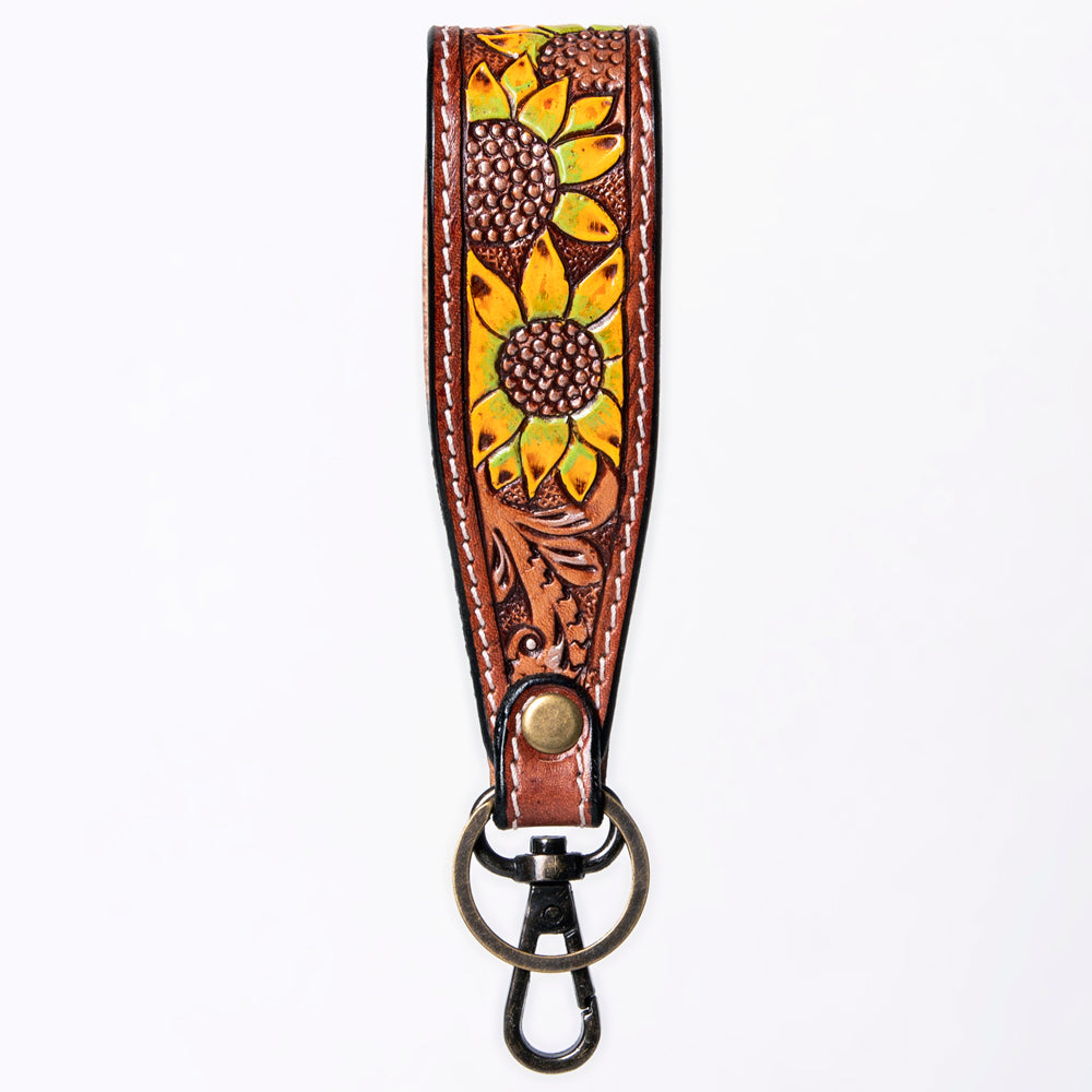 LC-ADWSF126L Genuine Leather Handle Strap For Wristlet Bags