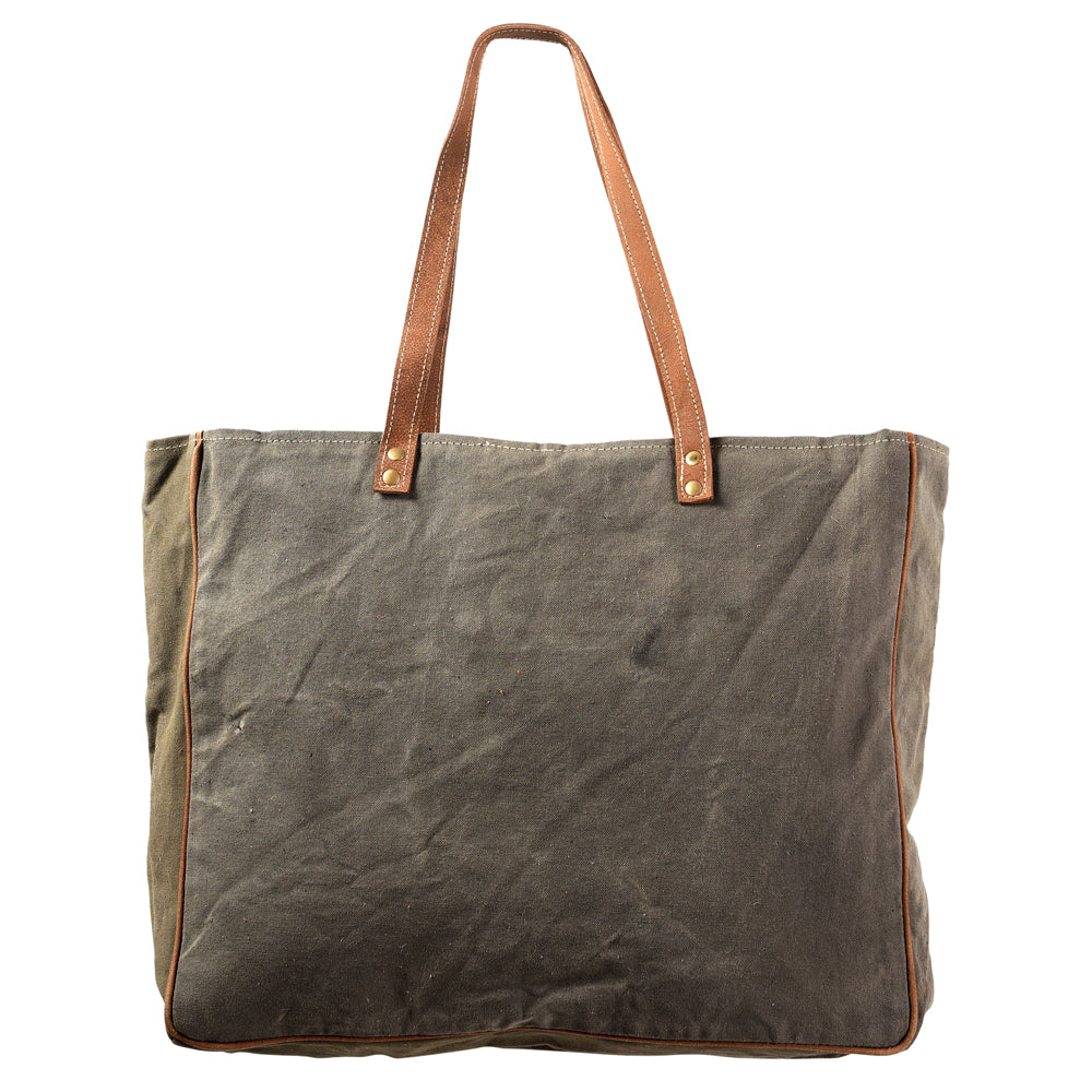 LC-KB418 Weekender Upcycled Canvas Ladies Bag