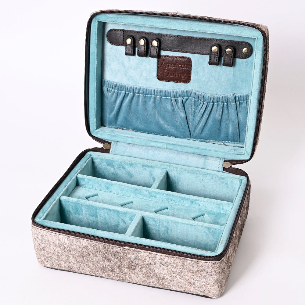 ADBGA314 Jewelry Case Genuine Western Leather Women Bag