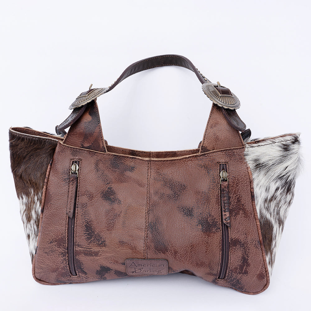 ADBGI224 Hobo Hair On Genuine Western Leather Women Bag