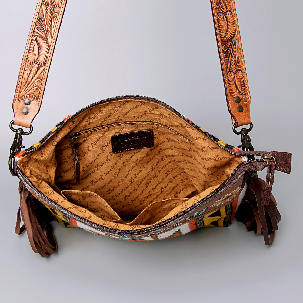 LC-ADBGZ707 Crossbody Genuine Western Leather Women Bag