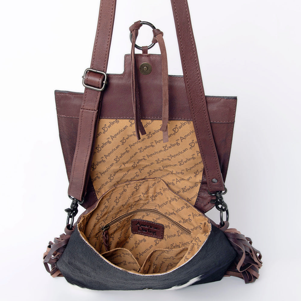 LC-ADBGZ617C Messenger Genuine Western Leather Women Bag