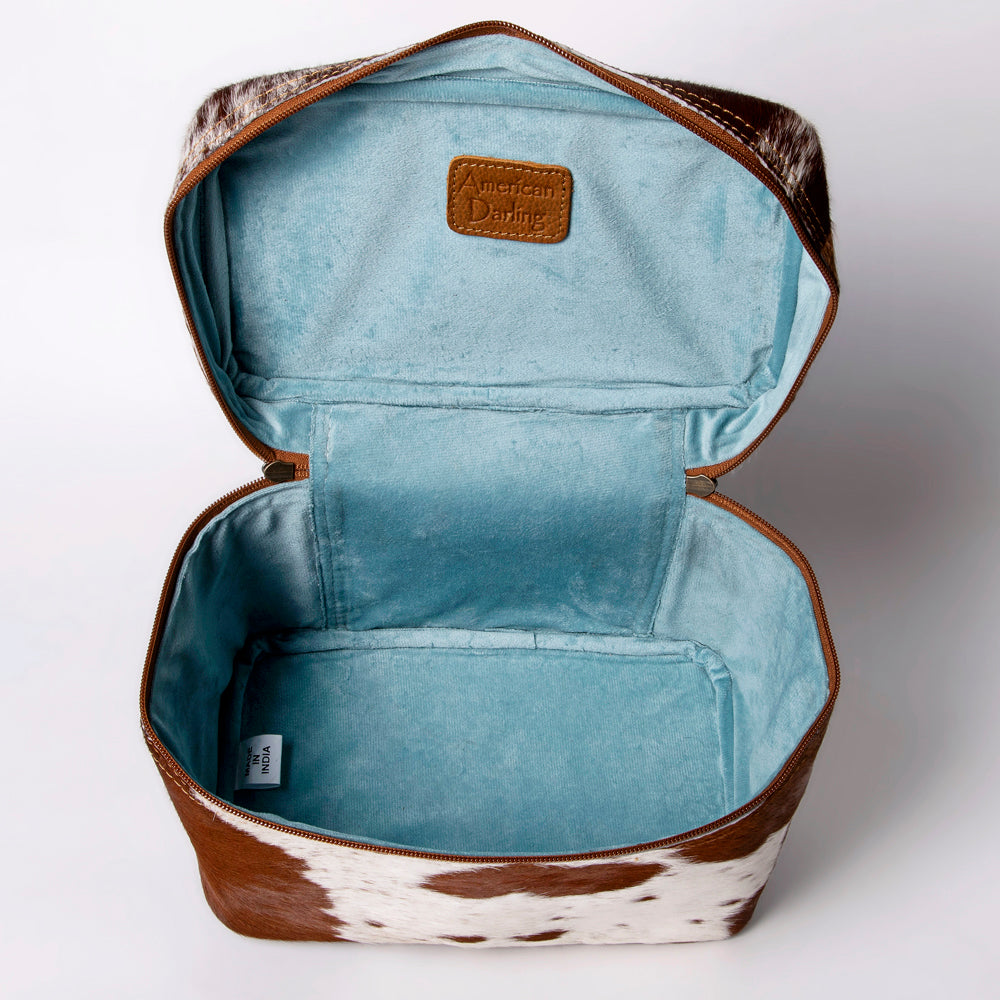 LC-ADBGA320 Jewelry Case Genuine Western Leather Women Bag