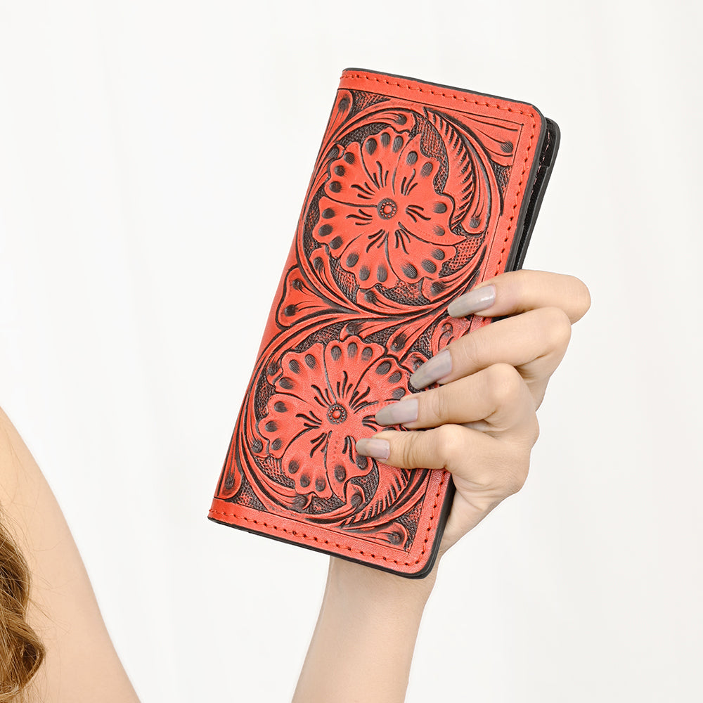 LC-ADBGZ729D Clutch Genuine Western Leather Women Bag