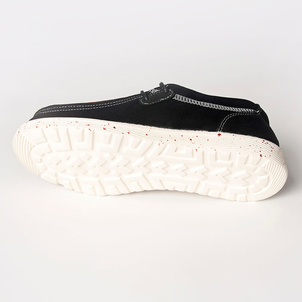 LC-ADFT133BK5 Genuine leather shoe footwear slip on