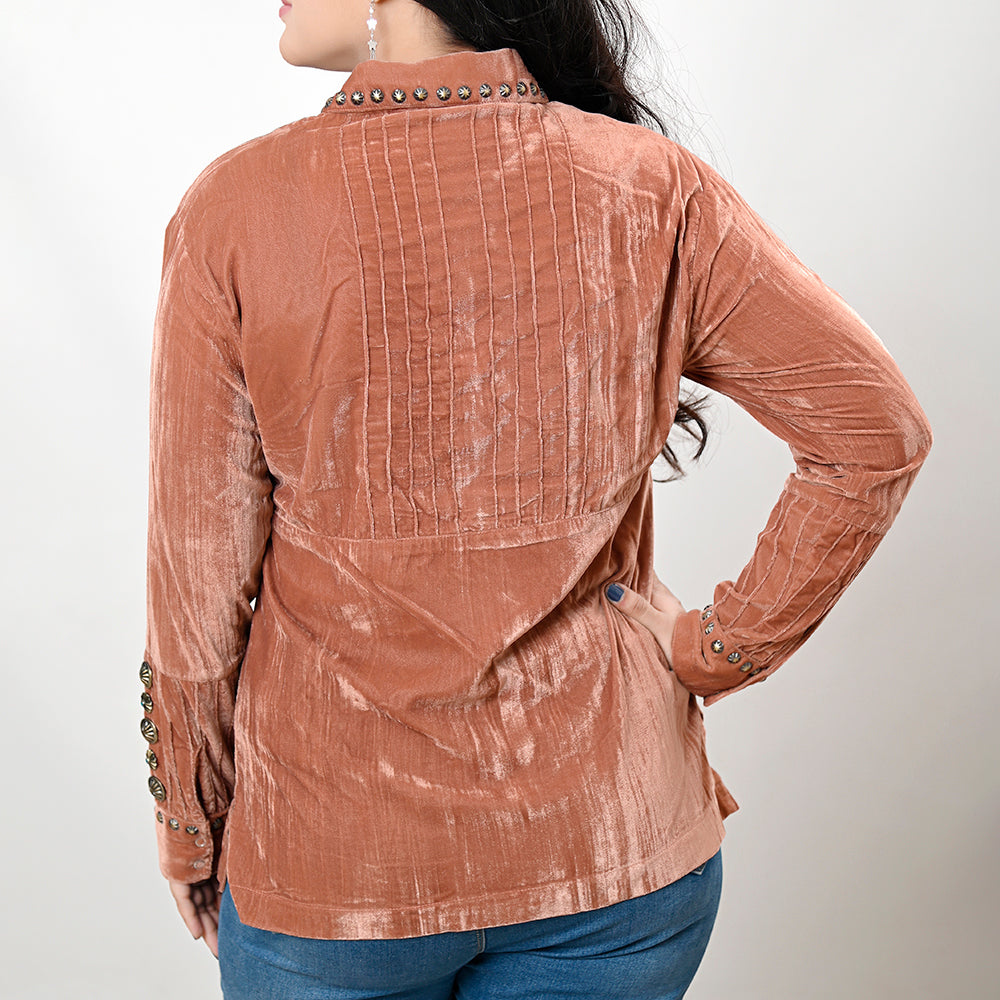 LC-ADSH030 Fabric Women Shirt Dress Tunic Ladies Girl Top