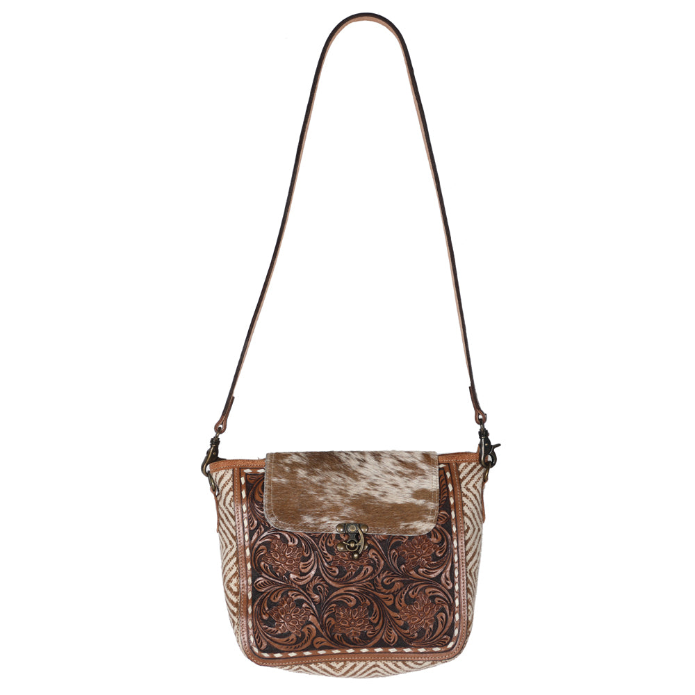 KB638 Crossbody Upcycled Canvas Ladies Bag