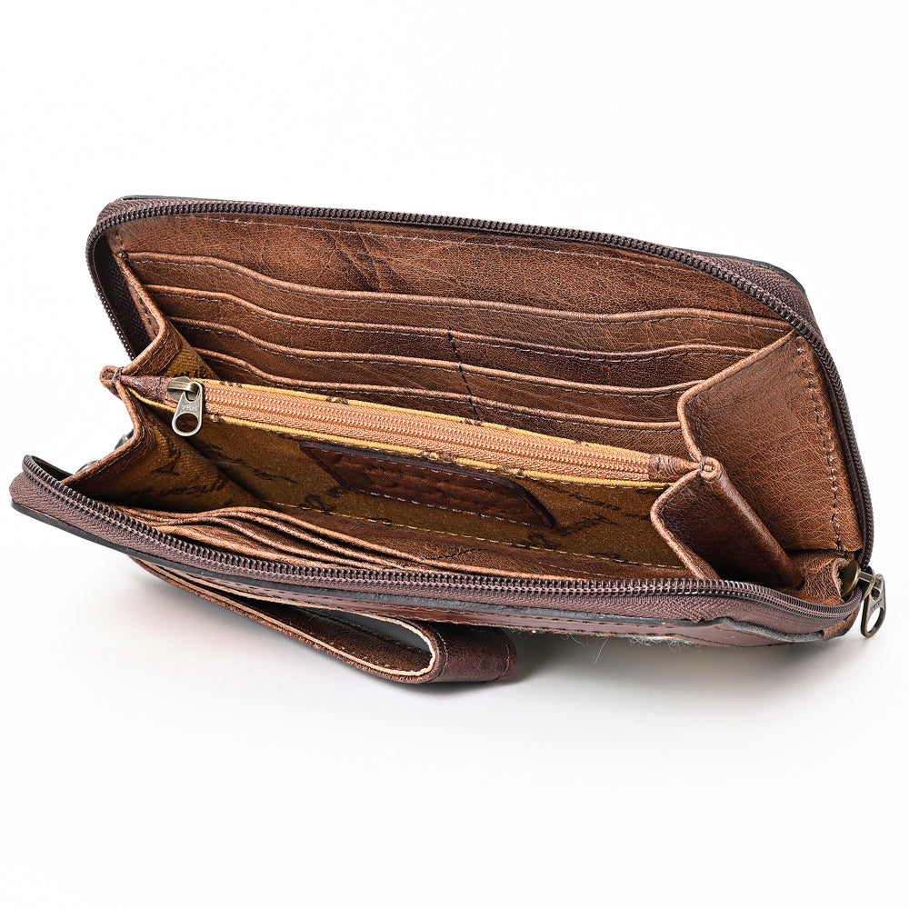 ADBG1189 American Darling Western Organizer Bag Hand Tooled Leather Saddle Blanket