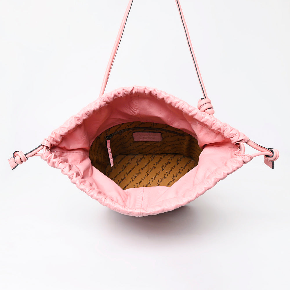 LC-ADBGZ765B Bucket Genuine Western Leather Women Bag