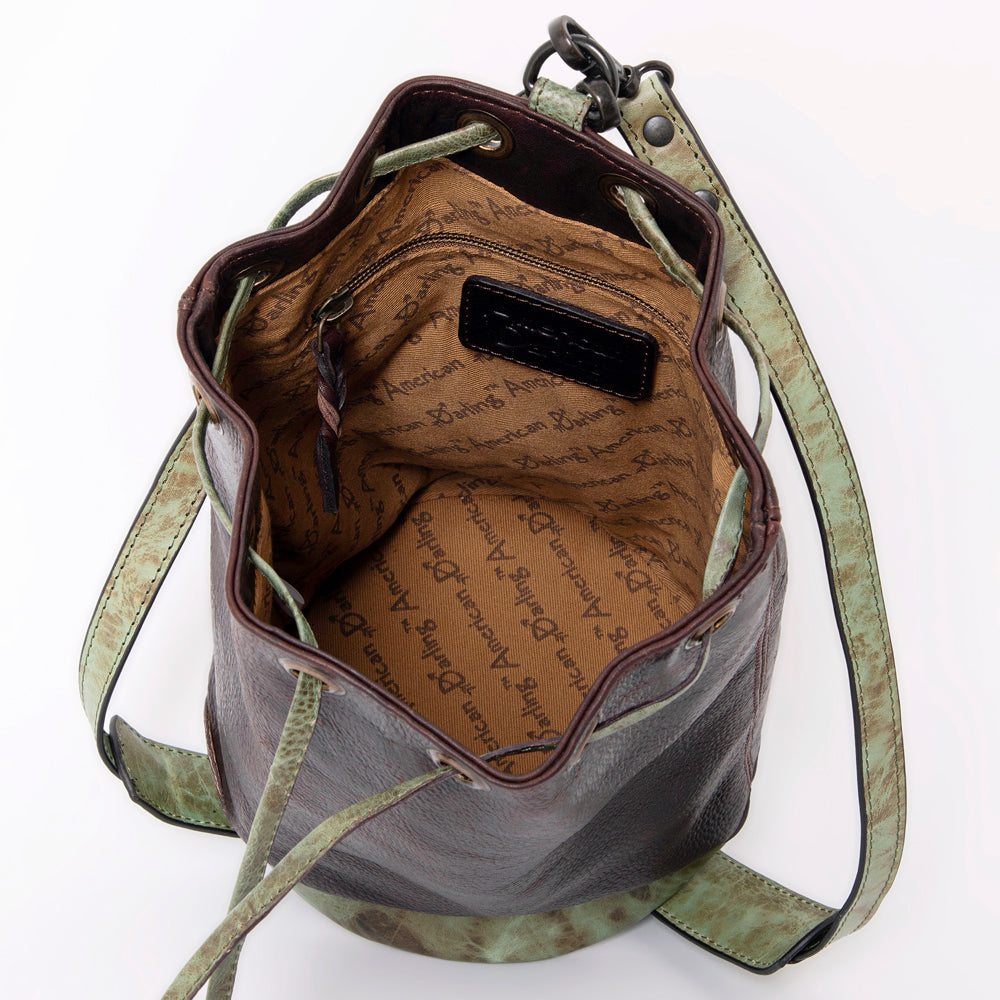 ADBGZX912 Duffel Genuine Western Leather Women Bag