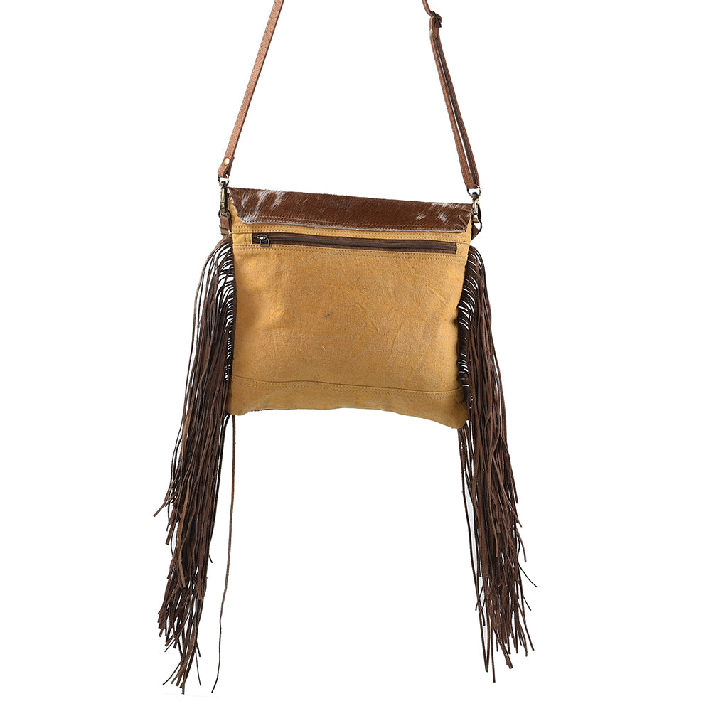 KB196 Crossbody Upcycled Canvas Ladies Bag